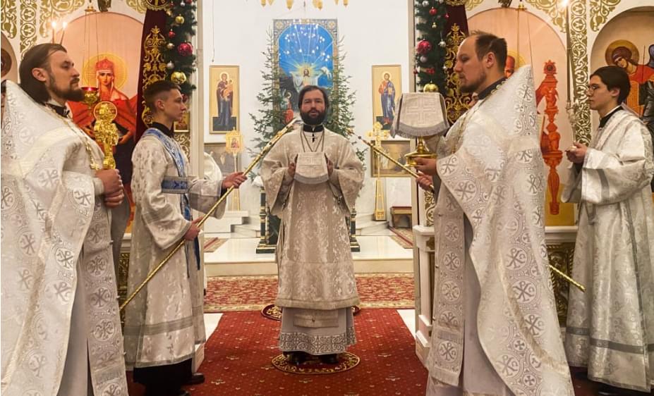 Великопостное Богослужение в Серафимовском кафедральном соборе